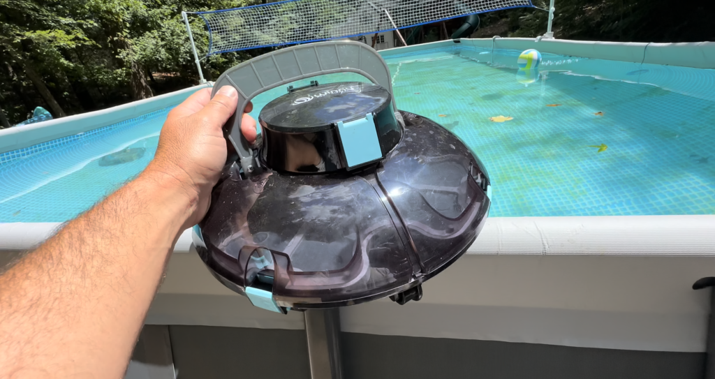 test winny 200 robot piscine
